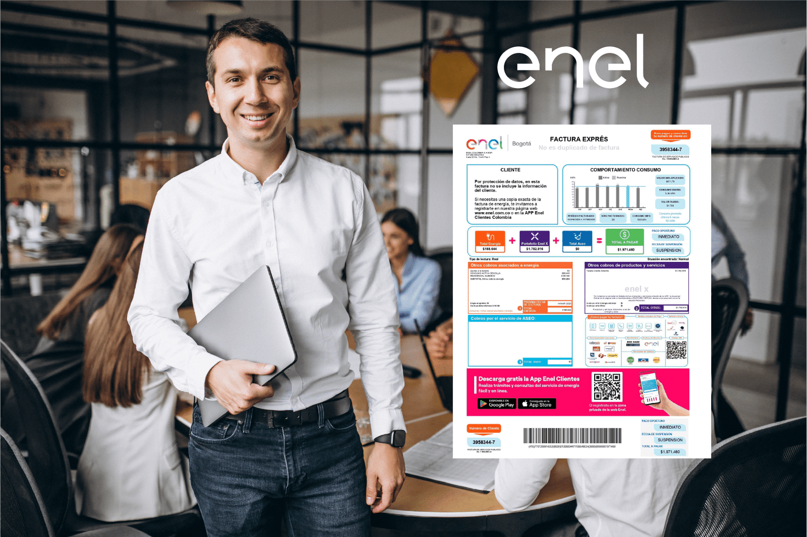 Insertos en facturas de servicios públicos