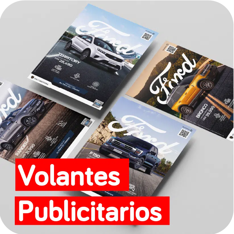 Volantes publicitarios