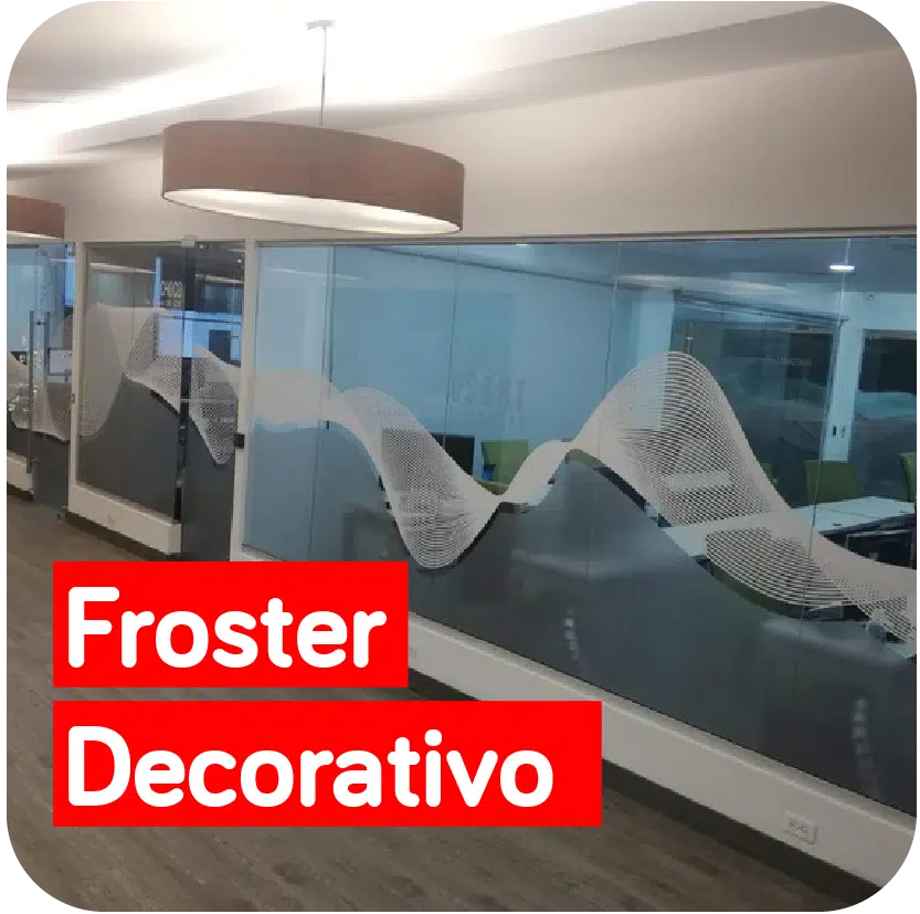 Froster decorativo